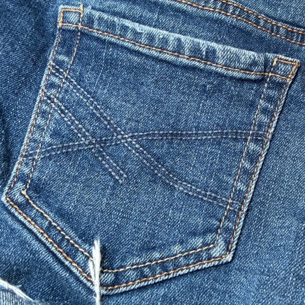 Aeropostale Women's Size 4 Distressed Denim Cutoff Shorts Womens Shorty Stretch - Picture 11 of 16